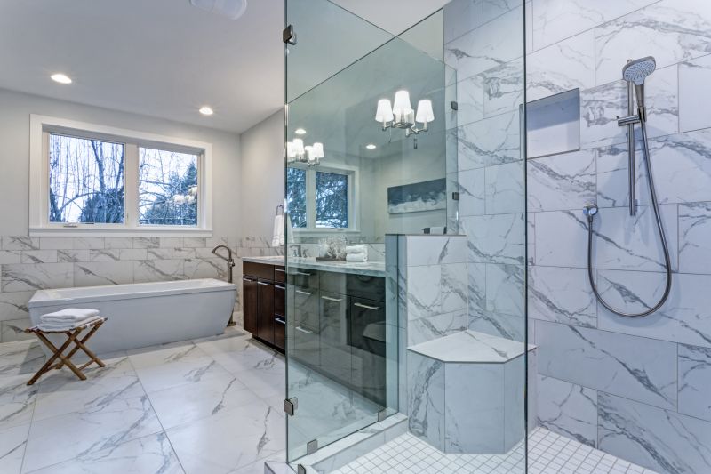 Wide Picture of Modern Bathroom